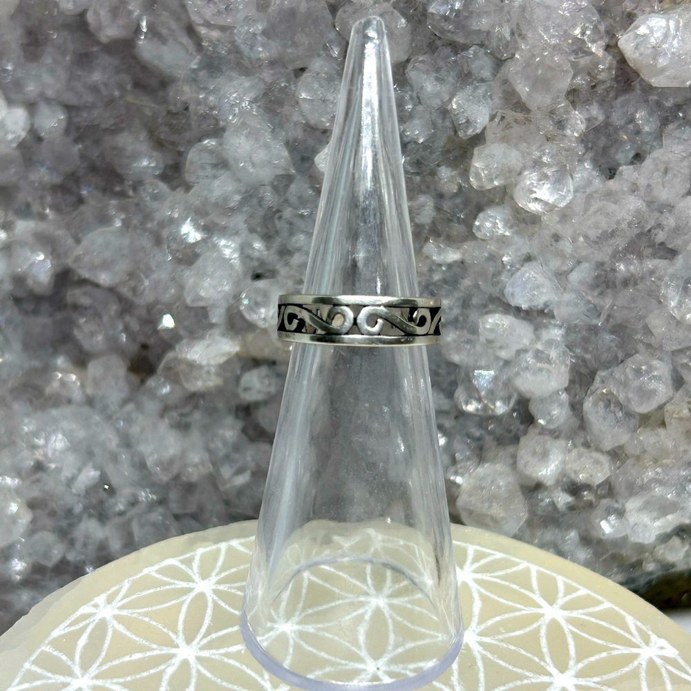Vintage Filigree Toe Ring 925